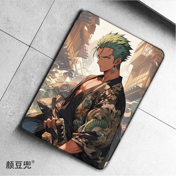 Roronoa Zoro Anime One For Kindle Paperwhite Case -Kindle Paperwhite 11th Generation 2021 Released 6.8inches KPW5 KPW4 Oasis 2 3