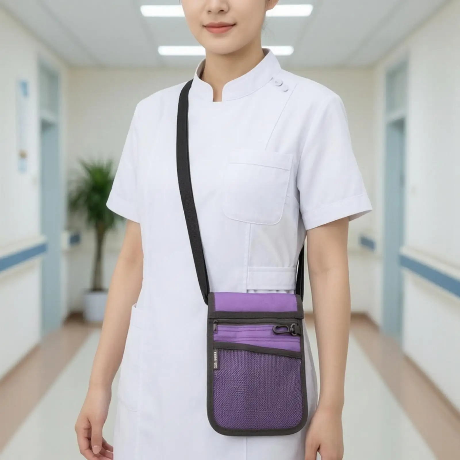 Portable Nurse Pocket Organizer Slim Medical Gear Pouch Long-Lasting Fanny Pack