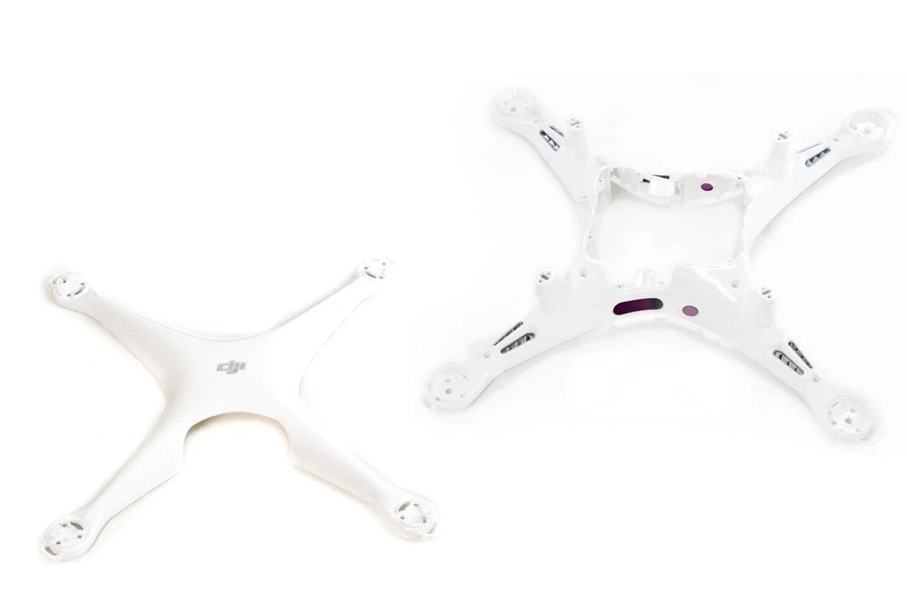 For DJI Phantom 4 Pro P4P Drone Part 6,7 Body Shell/Top and Bottom Cover 100% New