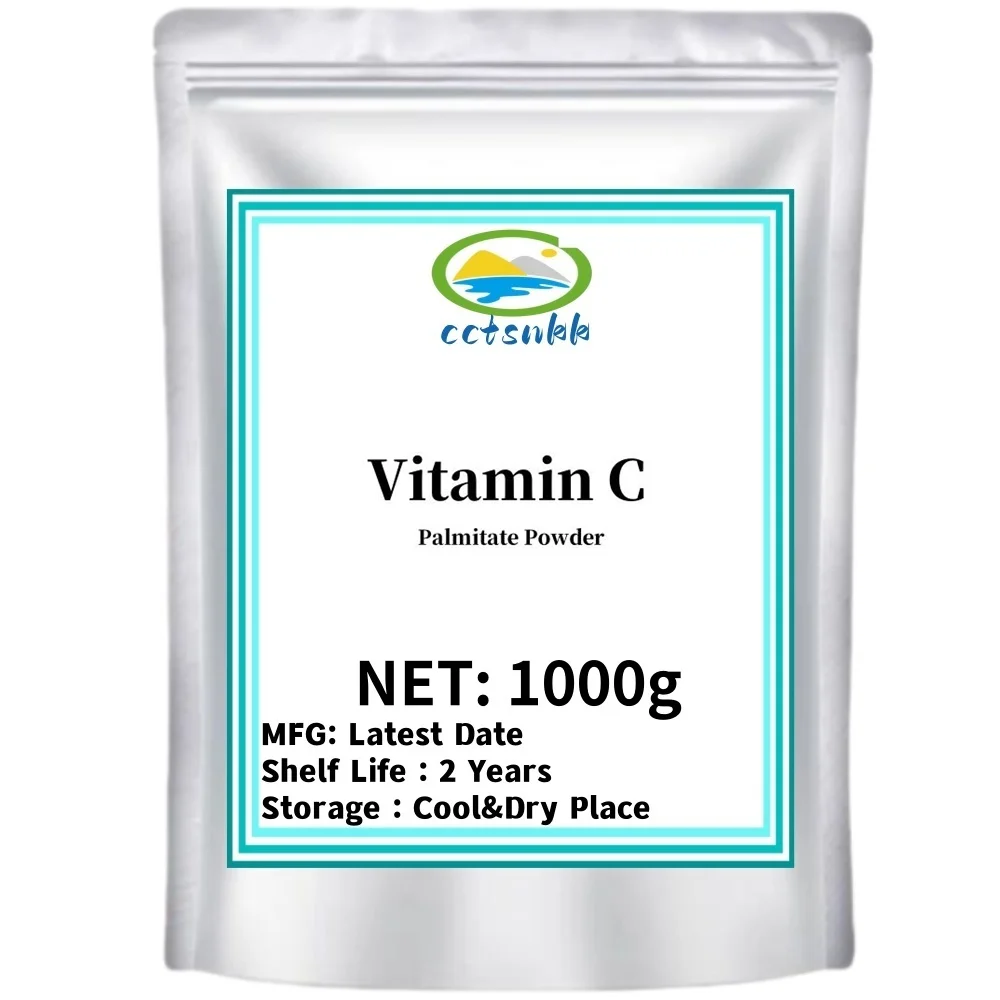 Rouge Hot Sale Vitamin C Palmitate Powder, Cosmetic , Skin Whitening,delay Aging 100-1000g Free Shipping
