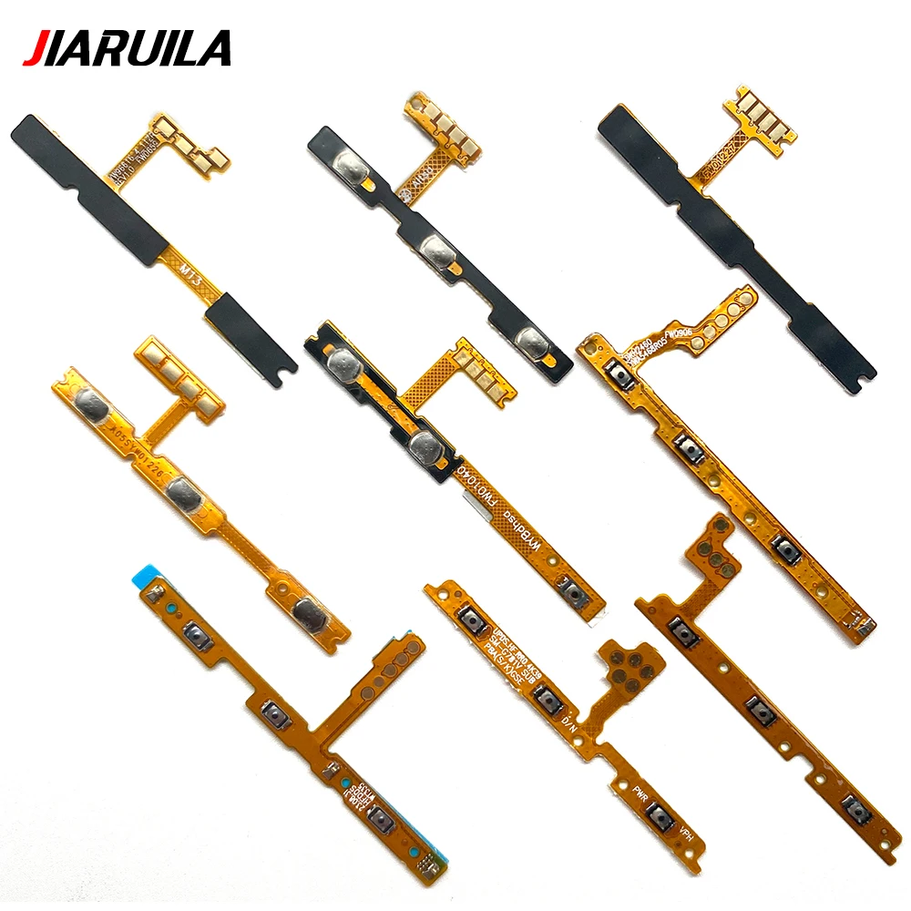 Power On Off Volume Side Button Key Flex Cable For Samsung A15 A14 4G 5G A24 A34 A35 A25 A80 A9 2018 A920F A7 2018 A750 A6 Plus