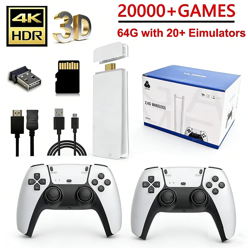 El controlador inalámbrico de juego retro 4k clásico de juego portátil de mini TV de palo de juego m15 es adecuado para la consola de juego de salida de alta definición de la máquina callejera ps1