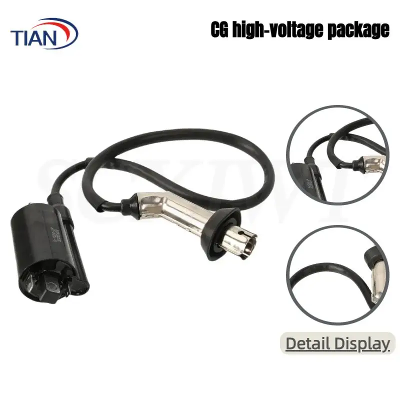 GY6 EFI Ignition Coil Designed for 169cc 170cc EFI Pedal Systems Compatible with Jonway GTX 250 EFI & 200 Tall Motorcycle