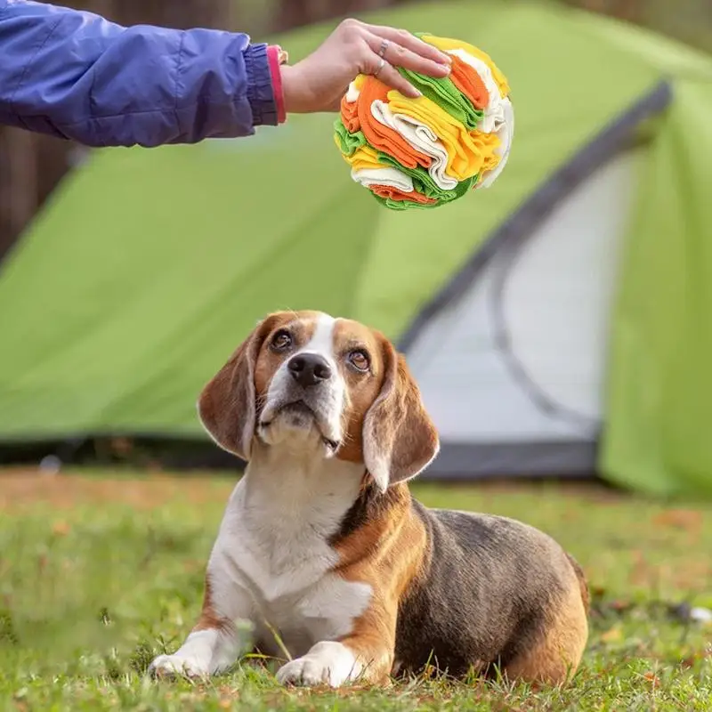 Sniff Mat For Dogs Pet Snuffle Ball For Dogs Dog Feeding Mat Dog Interactive Toys Food Mat Encourages Foraging Skills For