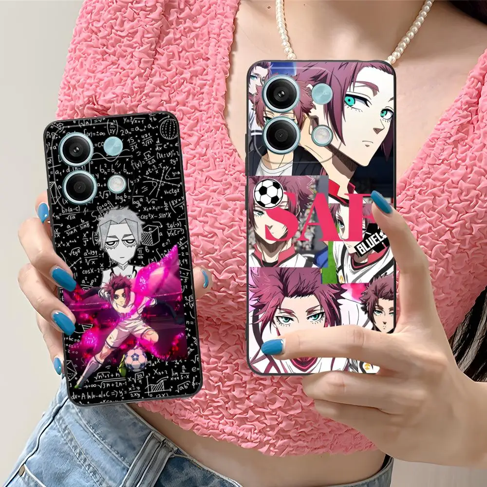 حافظة لهاتف شاومي ريدمي نوت 14 13 12 11 S Pro Plus 4G 5G غطاء طباعة ملون غطاء هاتف ذكي فاخر #3