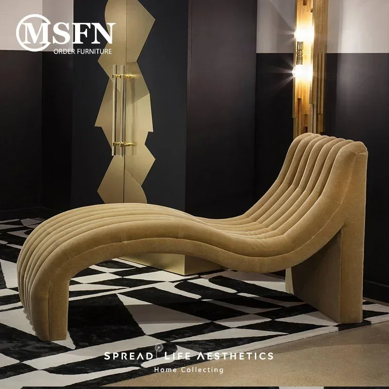 

Кресло-реклайнер TAO: Минималистичное, креативное, изогнутое, для отдыха, для отелей, вилл, гостиных