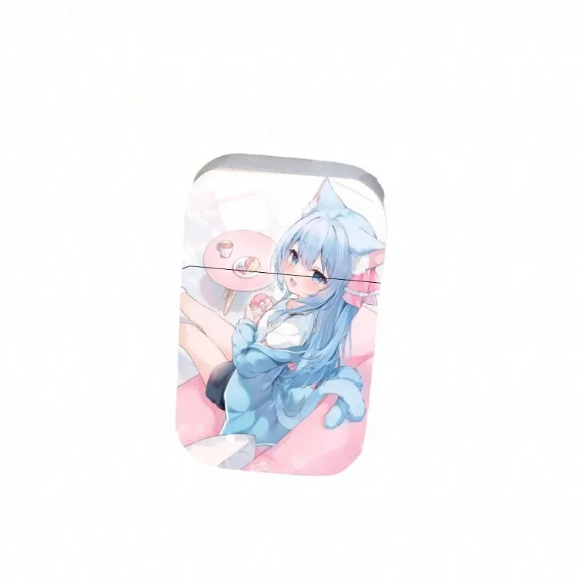 

Stylish Anime Girl Pink Flame Lighter: Inflatable, Windproof & Metal - Ideal for Gifting , Cigarette Accessories Cigar Lighters