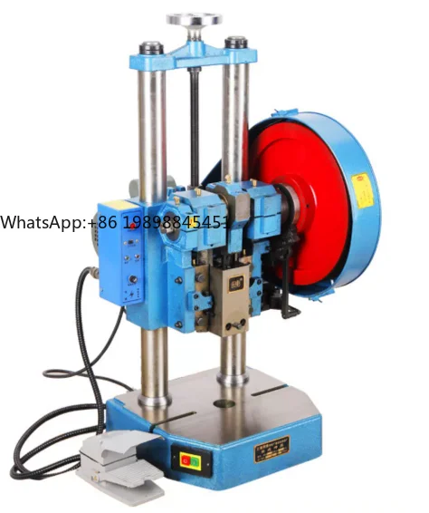 

Desktop Electric Small Punch Press Double Column Press Equipment Power Press for Metal Sheet Punching and Pipe Hole Punching
