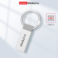 ThinkPlus for Lenovo USB Flash Drive USB 2.0 128GB Metal Pen Drive Creative Personality Car Music High Speed USB PenDrive Gift