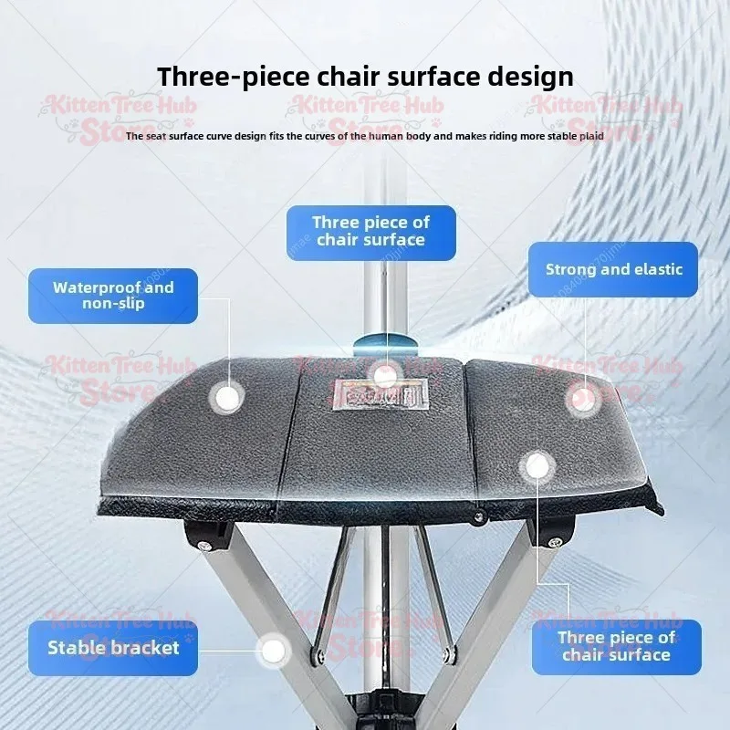Electric Foldable Anti-slip Cane Stool - Portable Lightweight Cane