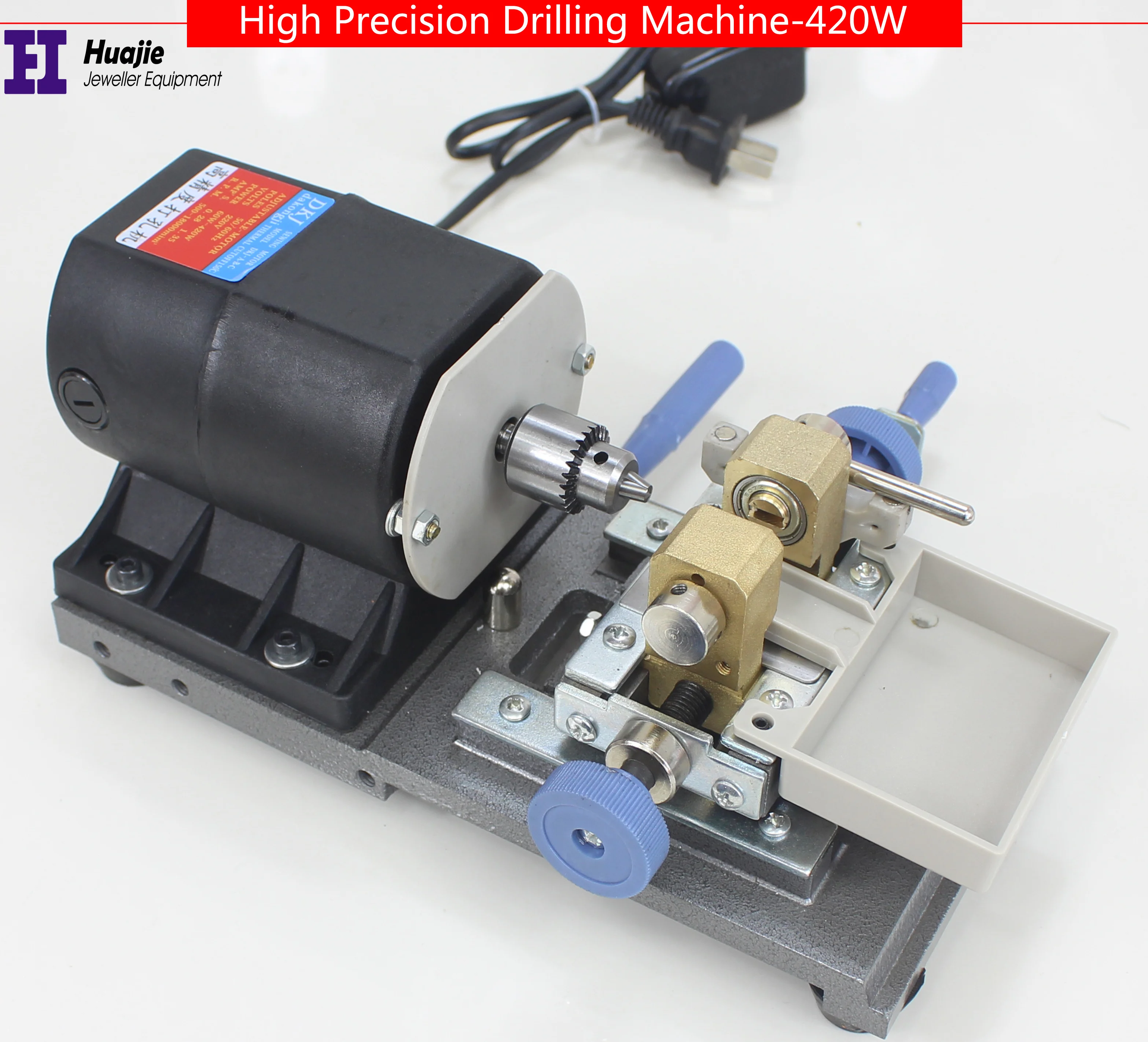 420W Black Pearl Drilling Machine, 220V/110V Pearl Holing Machine, Stone Holing Machine