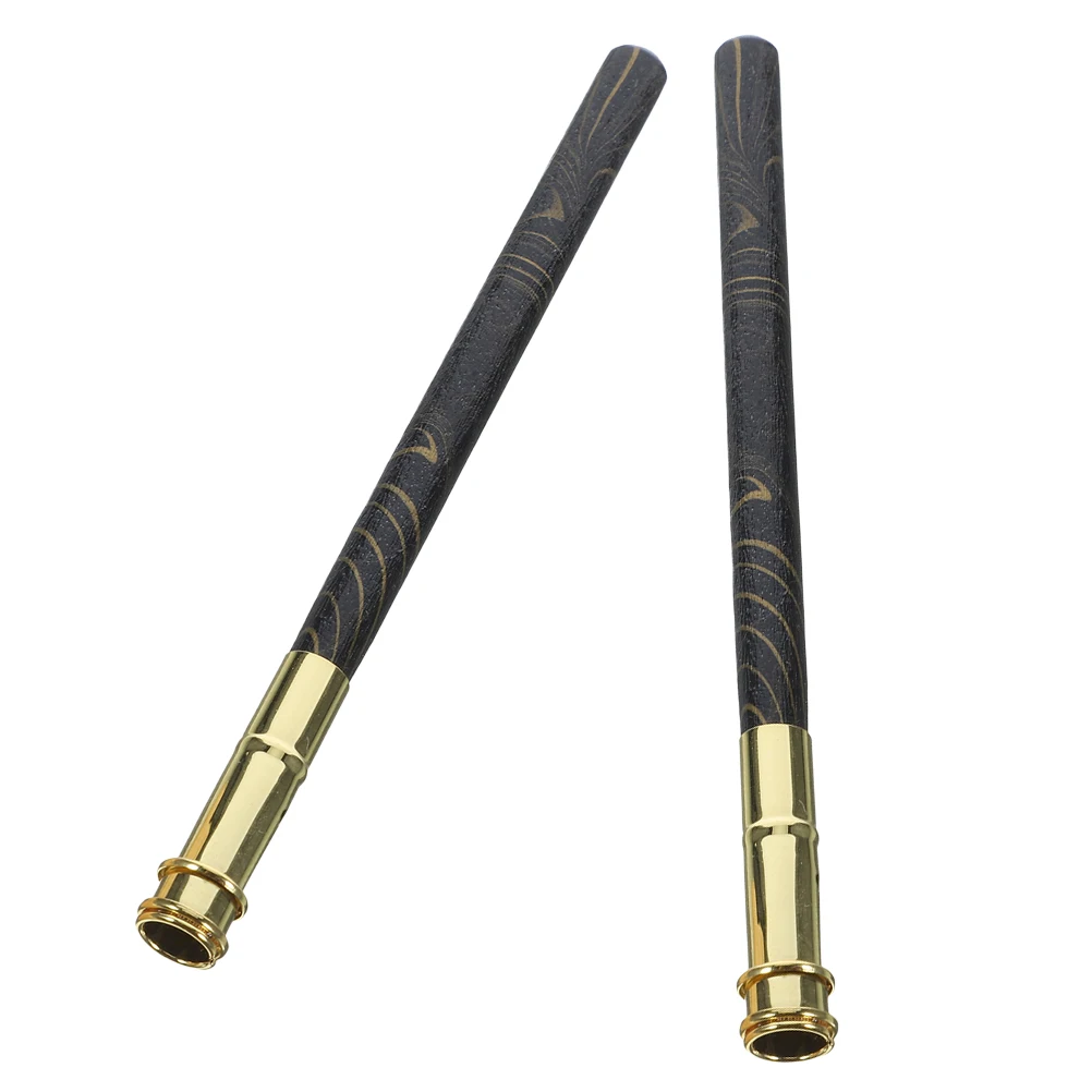 

2pcs Pencil Extender Drawing Pens Extension Replaceable Tips Compatible Colored Pencils Ideal Home School Office Supplies