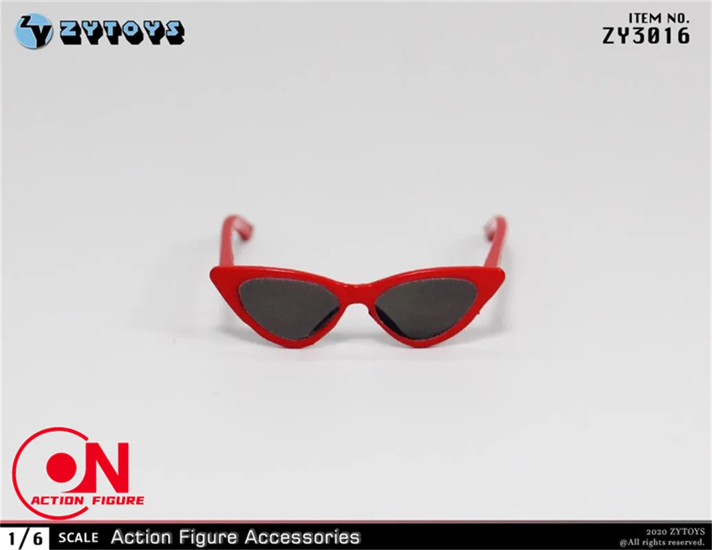 In Stock ZYTOYS ZY3015 ZY3016 1/6 Male Female Soldier Fashion New Sunglasses Set Model Toys Fit 12'' Action Figure Body