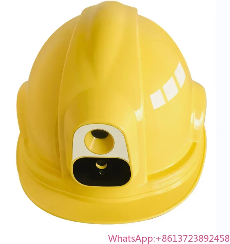 4G Smart Hard hat safety helmet GPS Tracking wifi live streaming video playback for construction site mining workers