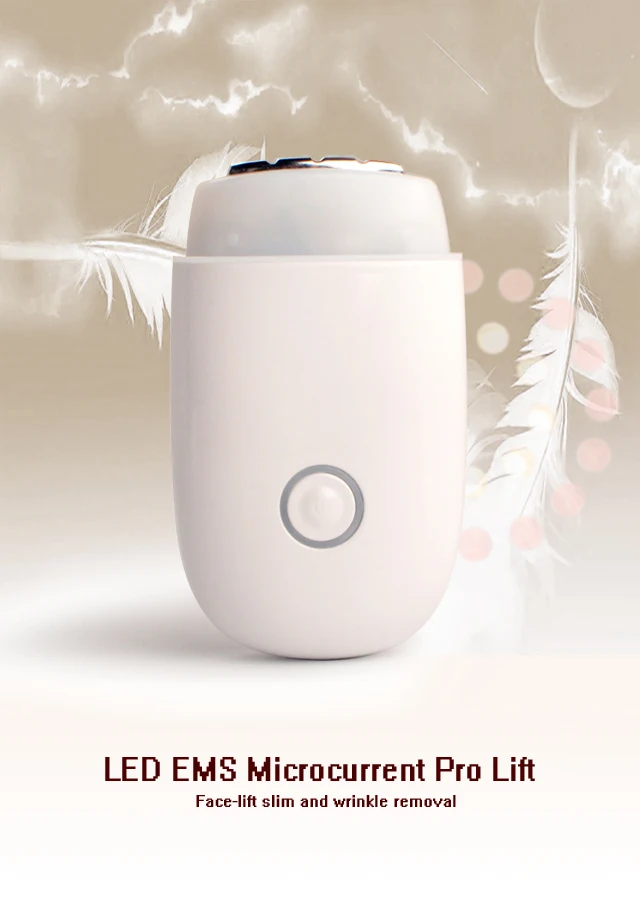 Biblioteca intelligente Uso domestico Attrezzatura di bellezza Dispositivo per il viso a microcorrente Massaggiatore facciale antietà Microcurr tonificante viso antirughe