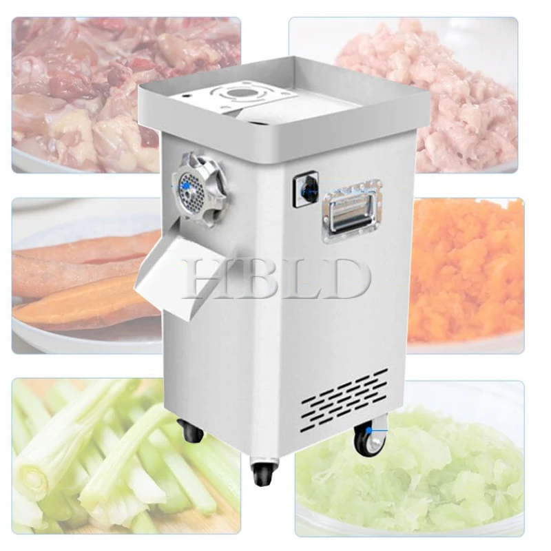 Kitchen Household Sausage Filling Machine Electric Meat Grinder Stainless Steel Commercial Food Chopper