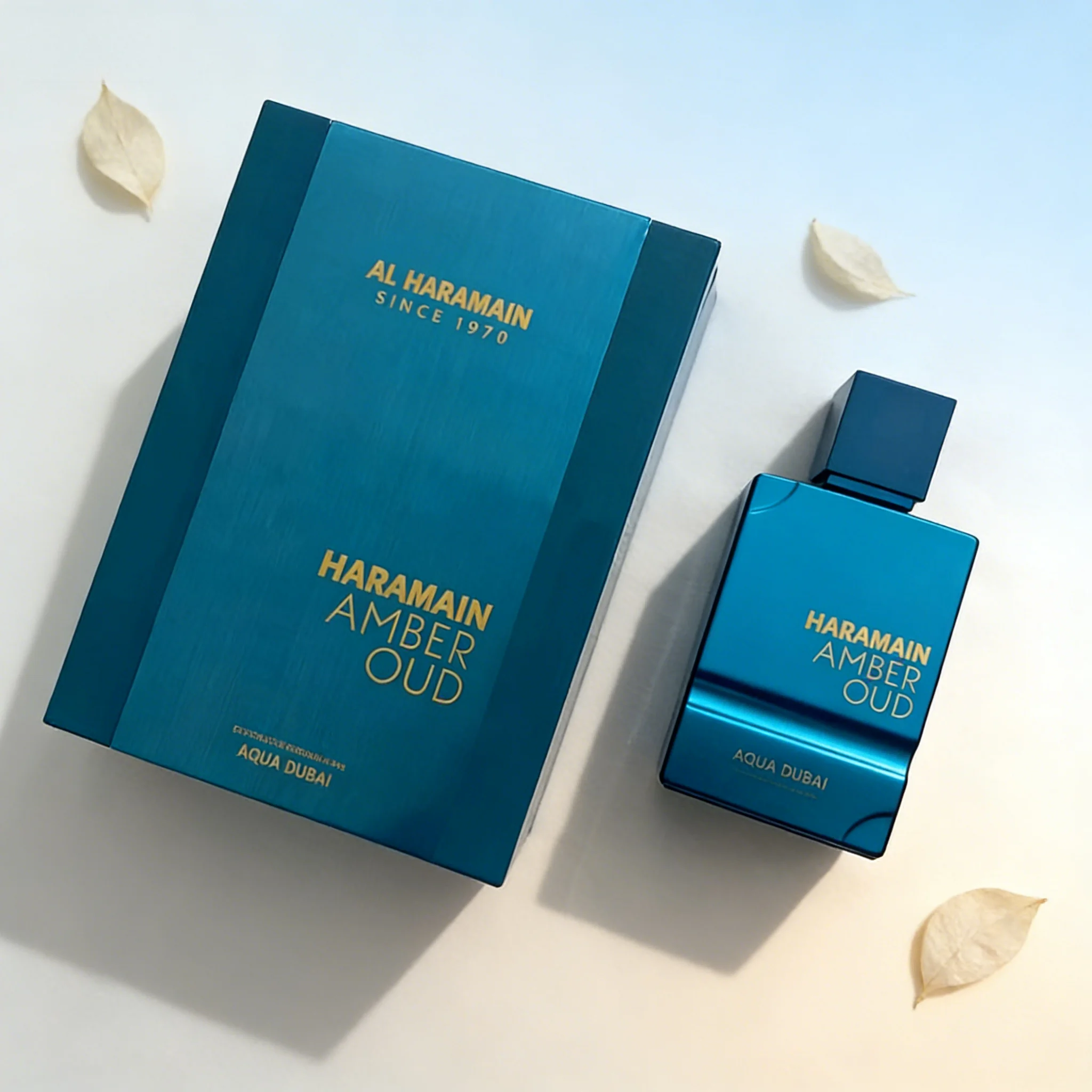 

Al Haramain Amber Oud Aqua Dubai Extrait De Parfum 2oz, Unisex Perfume with Amber, Oud & Fresh Aquatic Scent