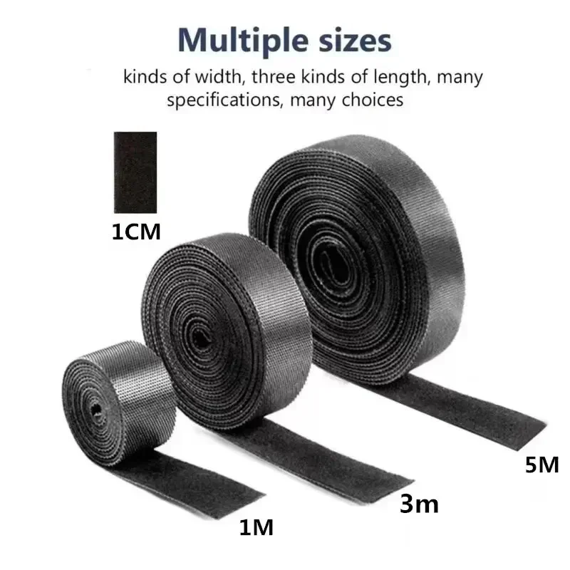 1/3/6M Cable Organizer Cable Management Wire Winder Tape Earphone Mouse Cord Management Ties Protector For iPhone Xiaomi Samsung
