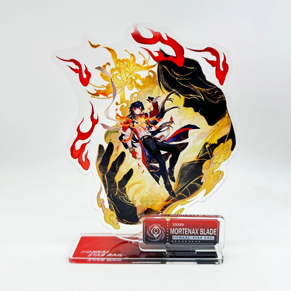 Star Rail Acrylic Standees Himeko Nova Blade  Evanescia Ashveil Sparxie Cyrene Evernight Phainon Collection Desk Decor