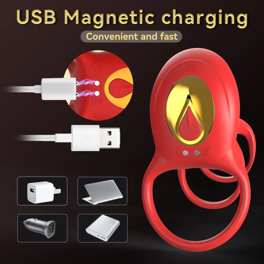 ارتفع القضيب الاهتزاز المني قفل حلقة التحكم عن بعد APP التفاعل الرجال والنساء يمزح مشاركة الاهتزاز الجنس لعب الكبار #4