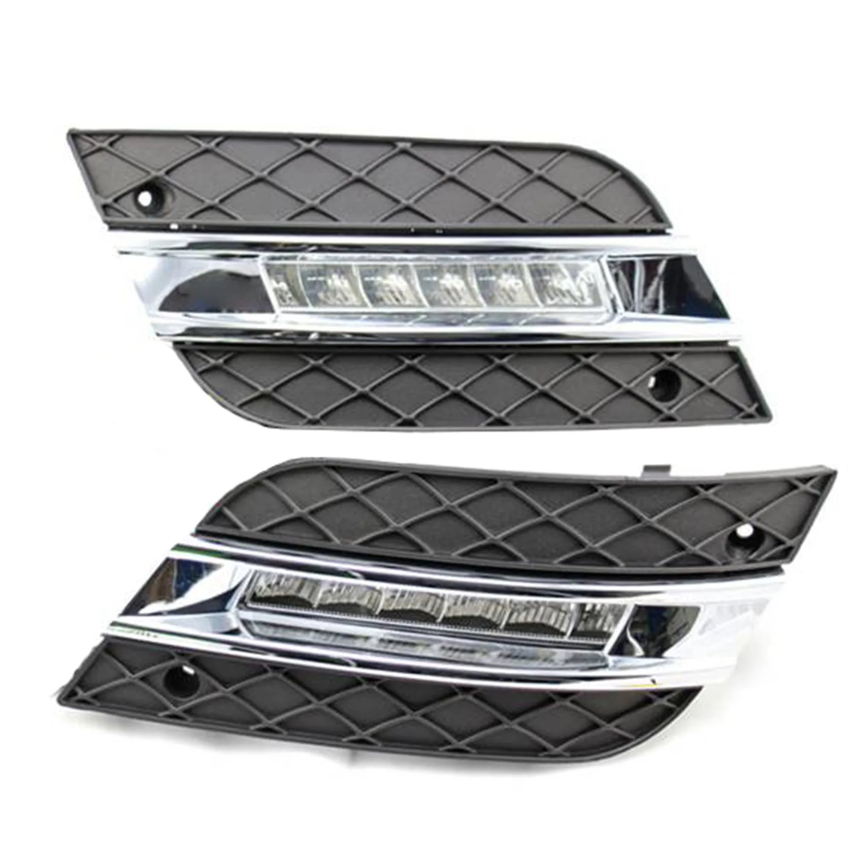 Strange LED Daytime Running Light DRL Fog Lamp For Mercedes Benz ML350 W164 ML300 ML320 2010-2011