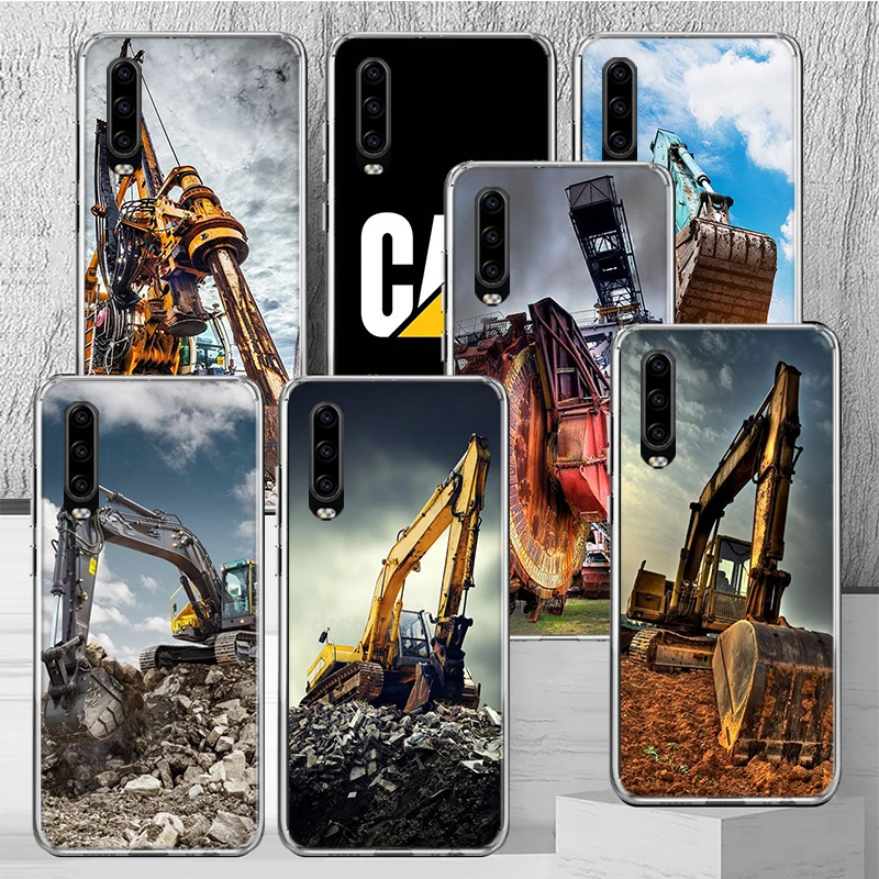 Carcasa de teléfono de excavación para hombre, carcasa para Huawei P30, P40, P10, P50, P20 Lite, P Mate 10, 20, 30, 40 Pro + patrón de arte Coq