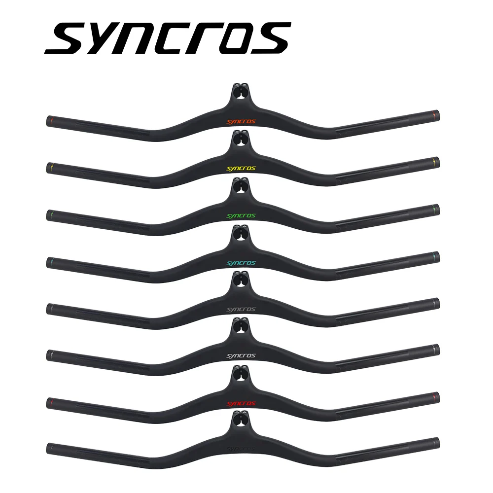 

Syncros New FRASER IC SL carbon fiber mountain bike handle with integrated mountain pole -8/-17/-25 degrees 70-110mm * 660-740mm