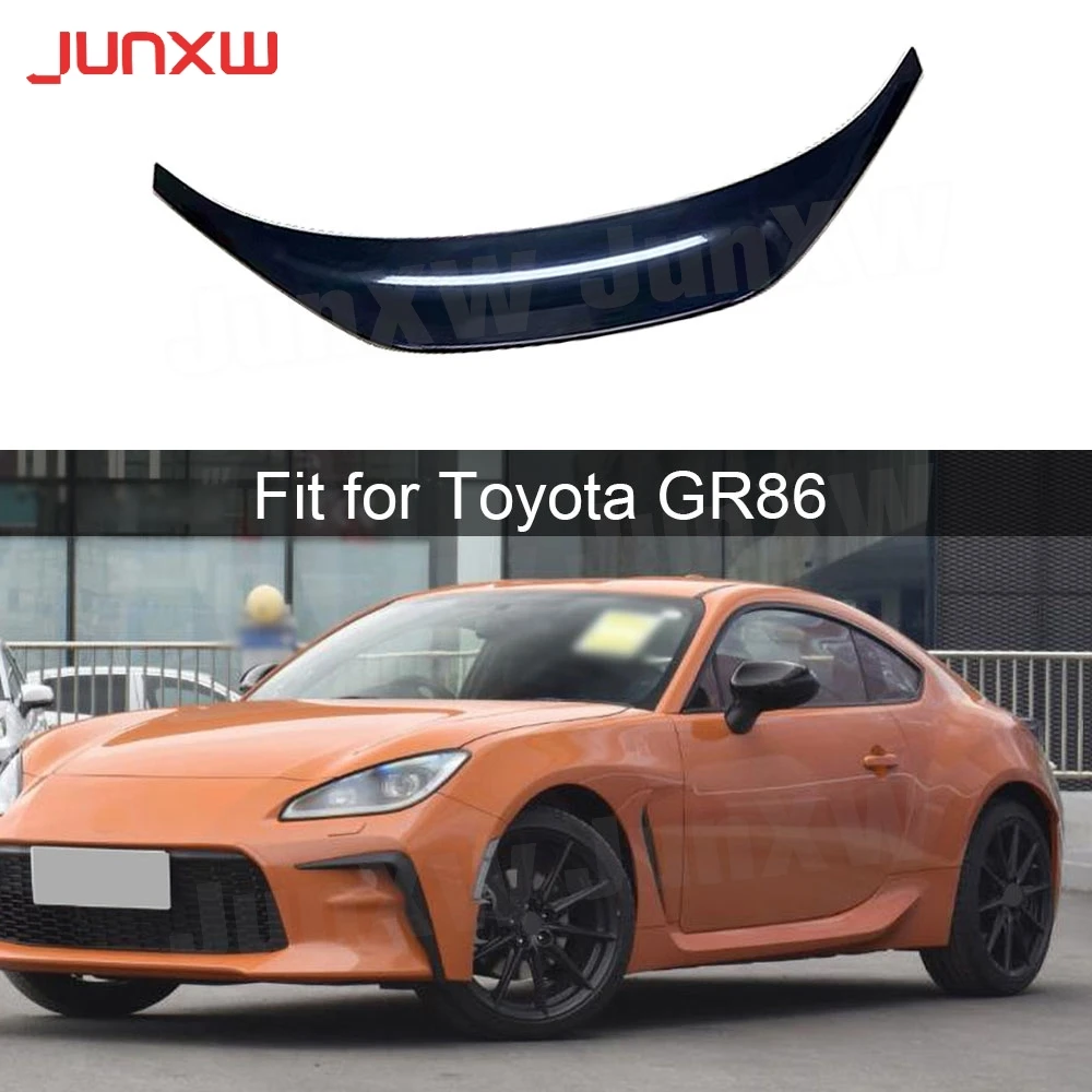 

High Quality ABS Black Rear Spoiler Boot Trunk Wings Body Kits For Toyota GR86 Subaru BRZ 2021+ Car Exterior Decoration