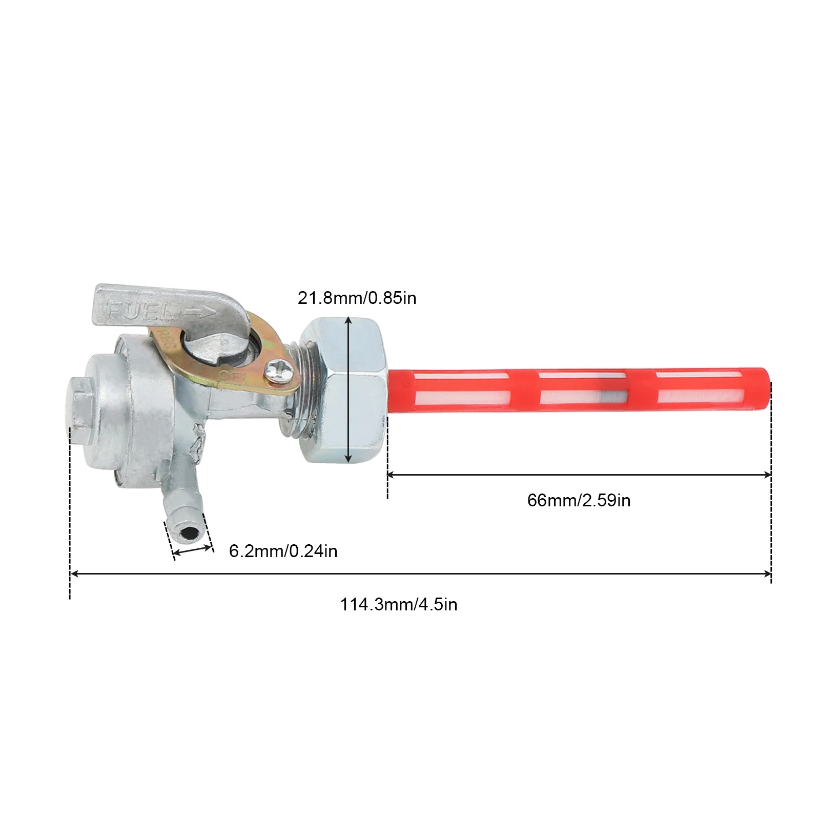 M16x1.5 Motorcycle Fuel Switch For Fuelcock Petcock For HONDA-CB550F CB750F SUPER SPORT Fuel Tap Motorcycle Petcock Fuel Switch