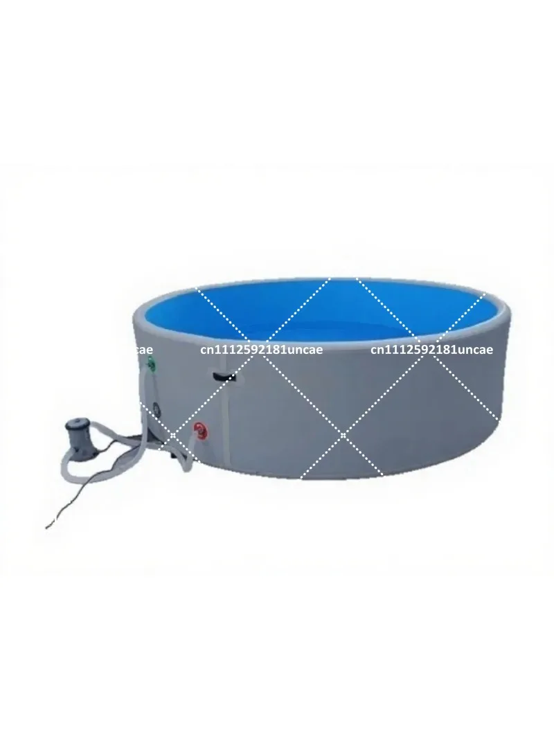 Oversized Inflatable Above Ground Pool, Portable Outdoor Family Swimming Pool for Backyard Summer Fun