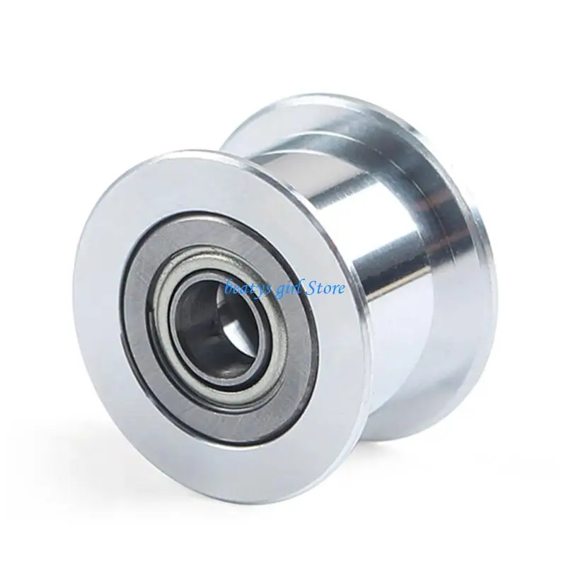

C7AB Tension Belt Idler Pulley Gear Bearing Pulley Smooth Idler Wheel Aluminium Replacement for P2S 3D Printer Accessories