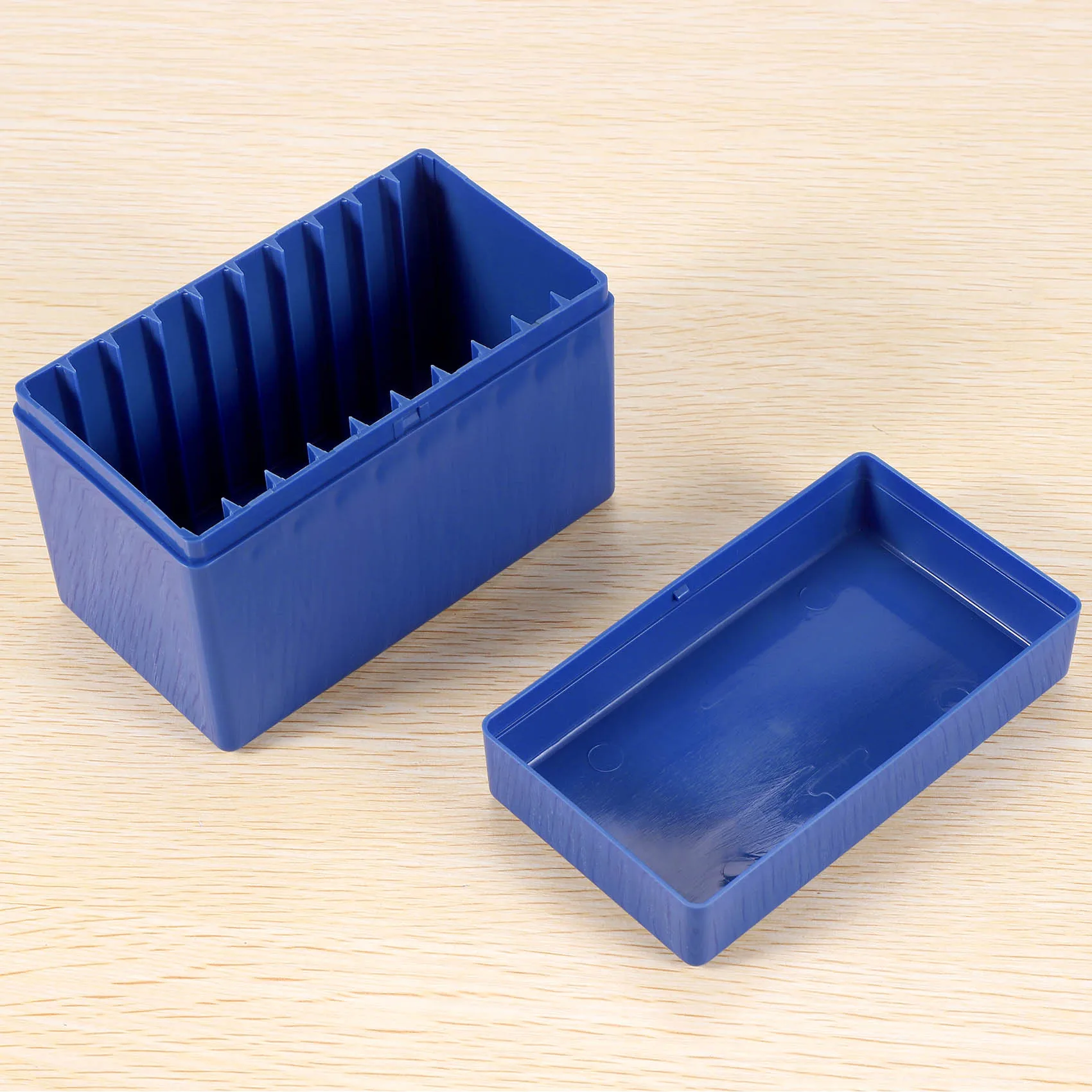 Qualitative Square Plastic 10 Coin Capacity Holder Slab Storage Box Case Fit for PCCB NGC PCGS