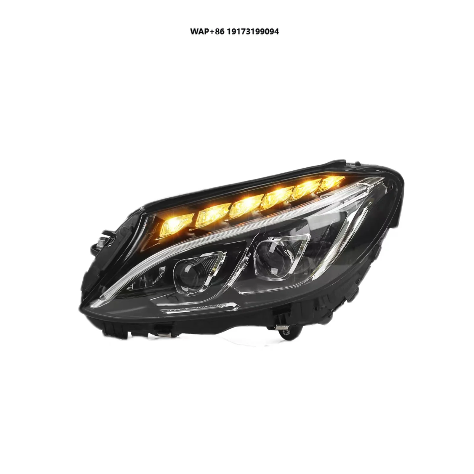 

Modified Upgrade to Full Led Headlight Headlamp for C Class W205 2015-2018