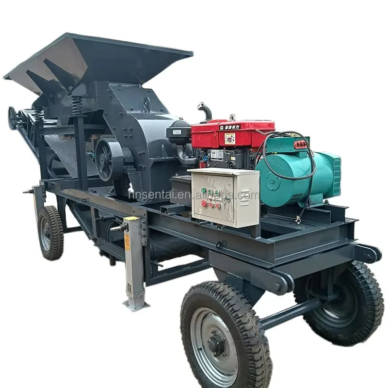 YG High Performance Mobile Jaw Crushing Station Low Cost High Yield Factory Direct Mineral Crusher Sale Motor Bearing Gear PLC