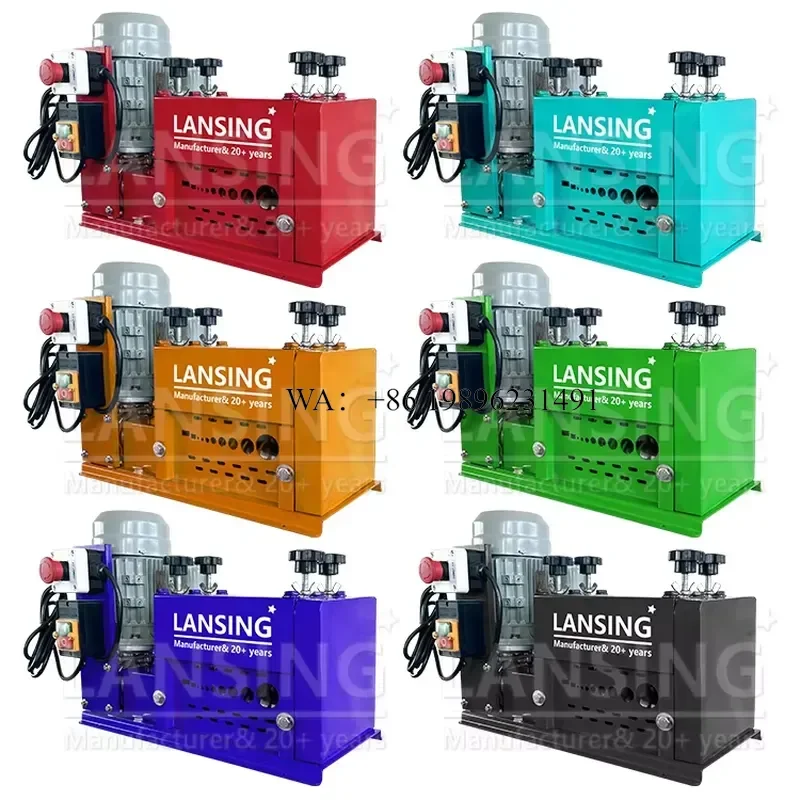 Wmwmnu for Lansing M30-2 370W Double Blades Scrap Wire Stripper High Efficiency Cable Stripping Tool Factory Direct