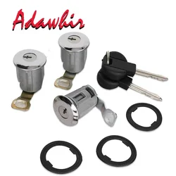 9170G3 252522 LEFT RIGHT DOOR LOCK CYLINDER WITH 2 KEYS FOR CITROEN BERLINGO XSARA PICASSO FOR PEUGEOT PARTNER