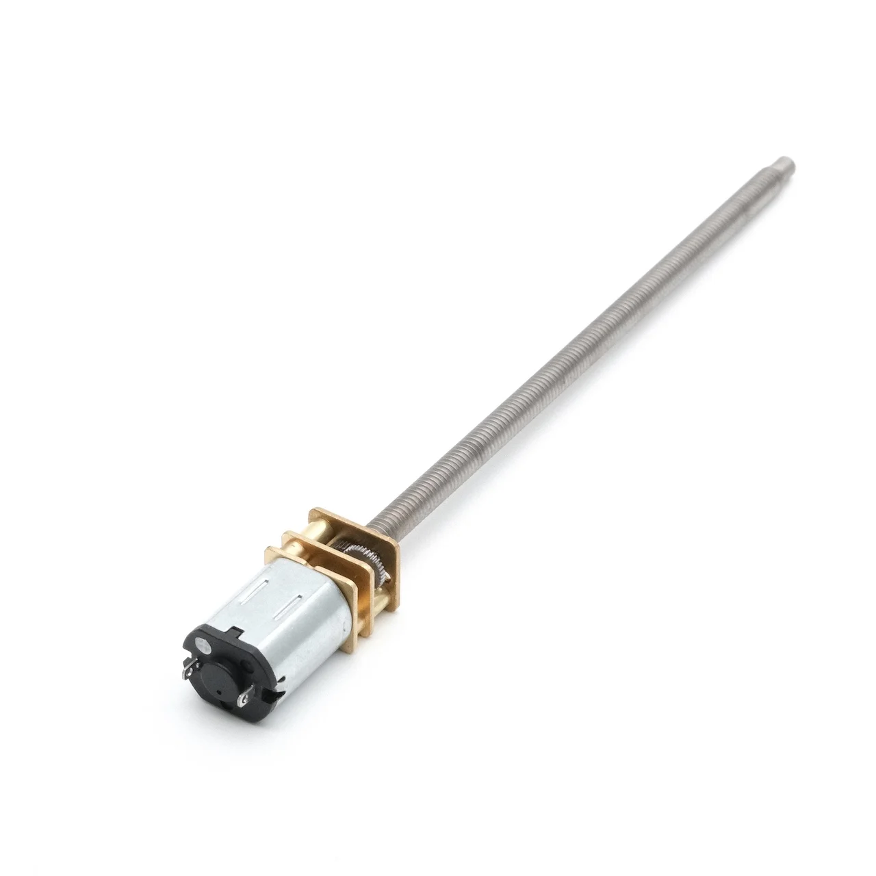 Threaded Screw Long Shaft N20 DC Gear motor 3V 6V 12V M4 100MM Magnetic Encoder DIY Model smart robot Door lock motor 30-600RPM