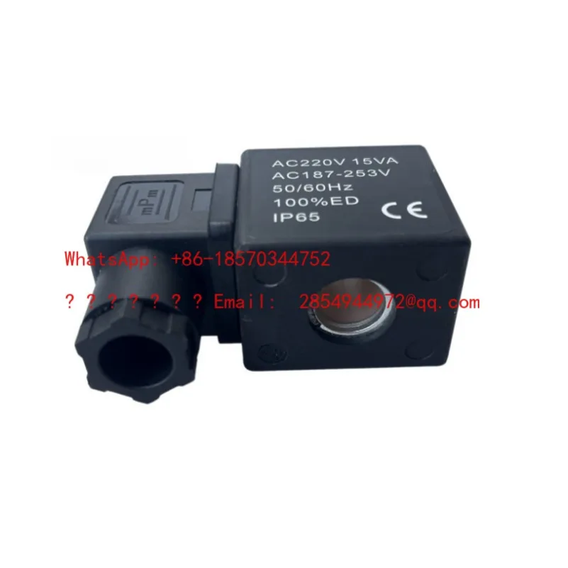L  2026   Pneumatic Components Solenoid Valve Air Compressor Electronic Drain Valve Coil AC220V 15VA AC187-253V