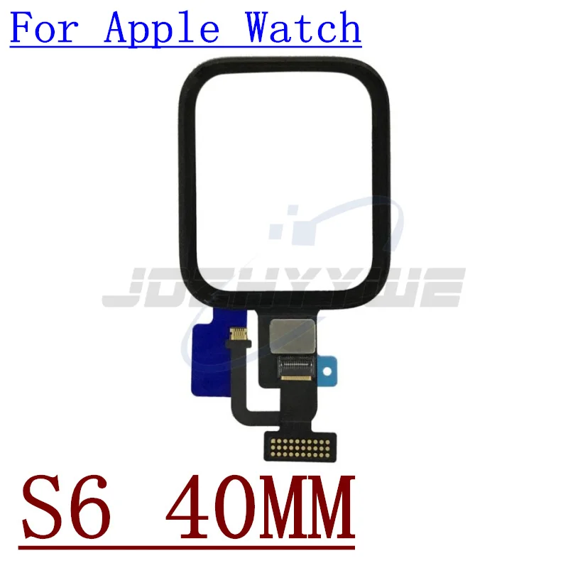 Nowy szklany panel obiektywu z ekranem dotykowym do Apple Watch Series SE 1 2 3 4 5 6 7 38 mm 42 mm 40 mm 44 mm Części do ekranów dotykowych