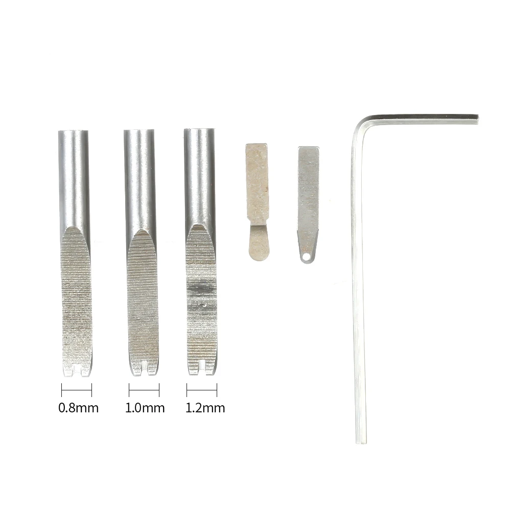 Professional Leather Craft Adjustable Stitching and Slotting Crease Leather Tools DIY Handmade Multifunctional Trimmer