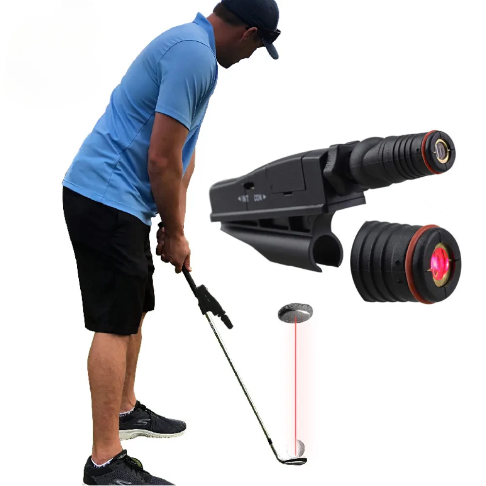 Golf Putter Sight Portable Golf Lasers Putting Trainer ABS Golf Putt Putting Training Aim Improve Line Aids Corrector Tools