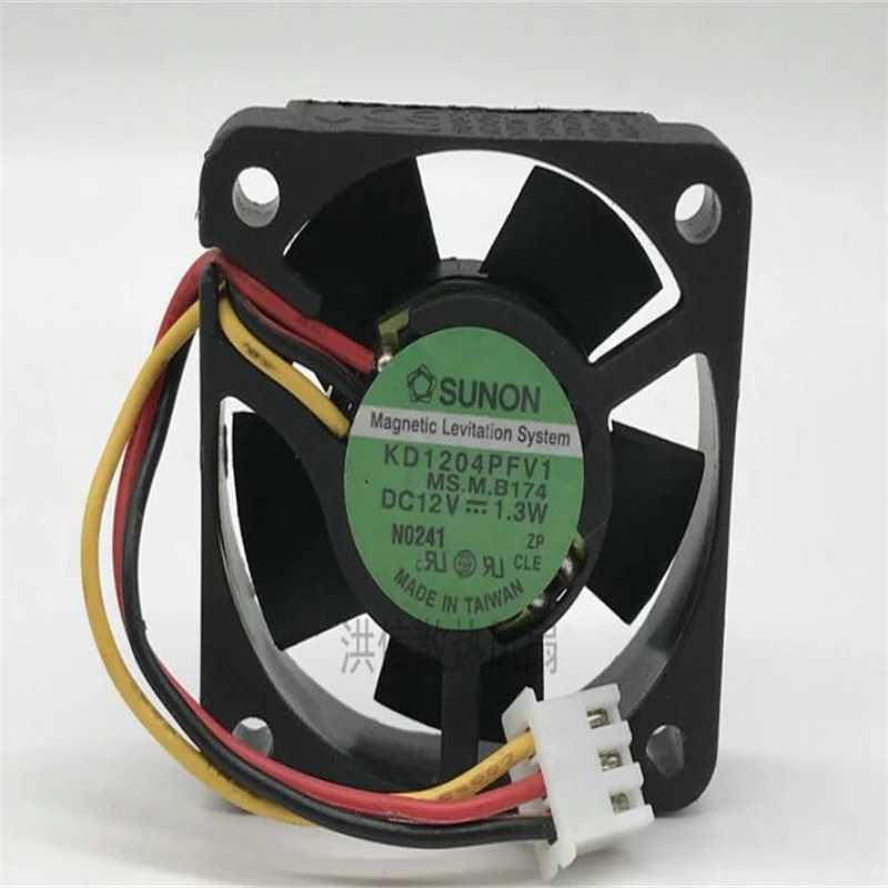 Wholesale: SUNON KD1204PFV1 4010 4CM 12V 1.3W three-wire server fan