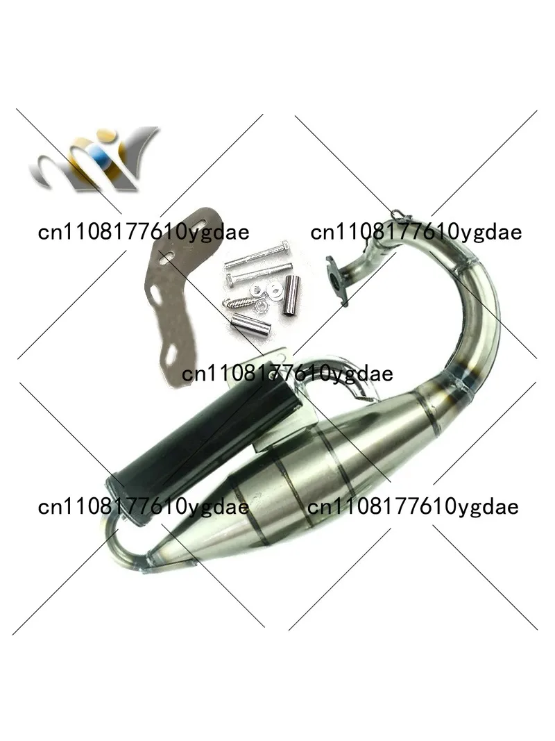 

Высокопроизводительная выхлопная труба для 50 DIO ZX34 ZX35 Phase 18 27 28 V8, имитация модифицированного колена