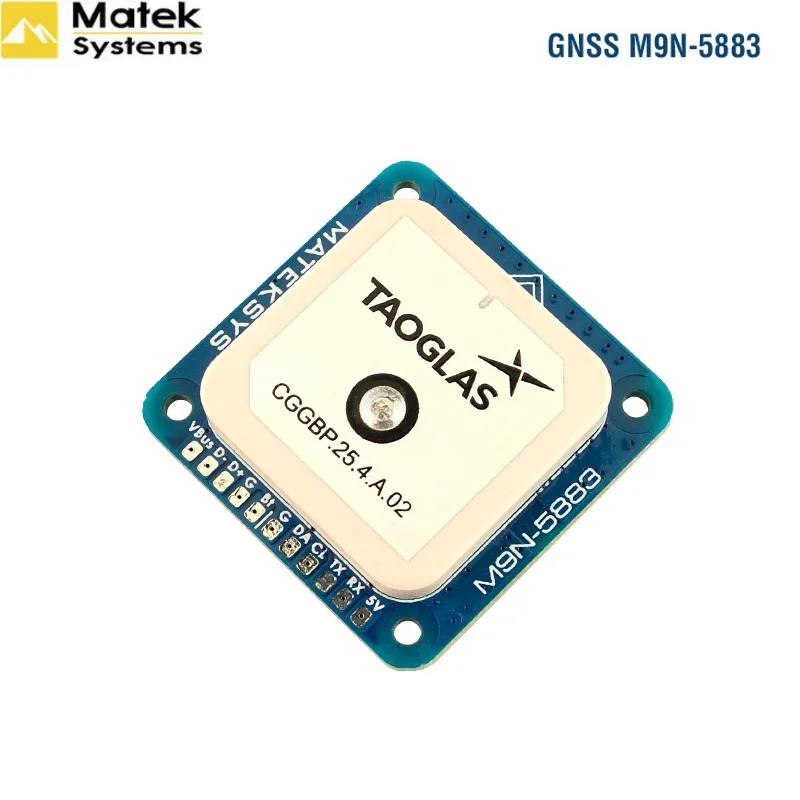 MATEK MATEKSYS GNSS Compass M9N-5883 GPS High Precision Navigation System for Long Range RC FPV Drone
