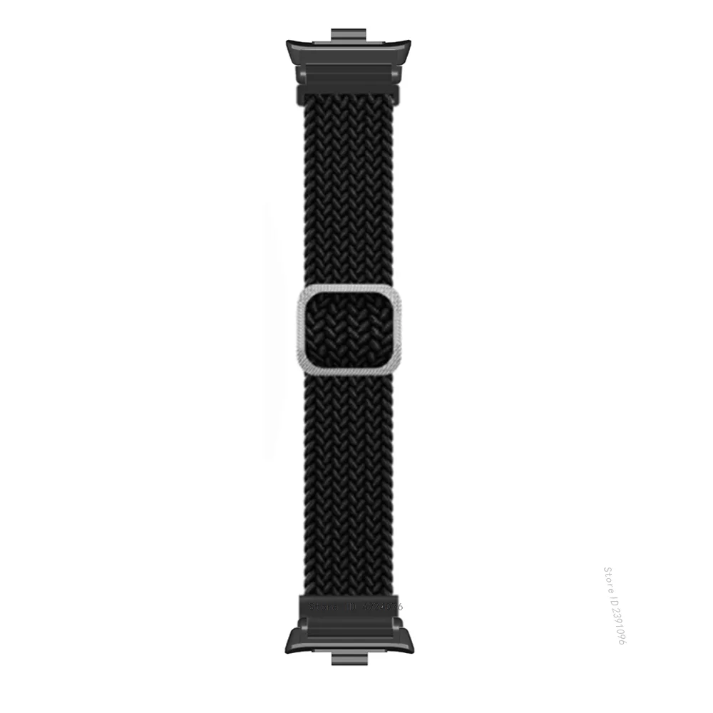 Correa de nailon para reloj Redmi 4, 3, pulsera elástica trenzada para Xiaomi Redmi Watch 3, correas de reloj para reloj inteligente activo