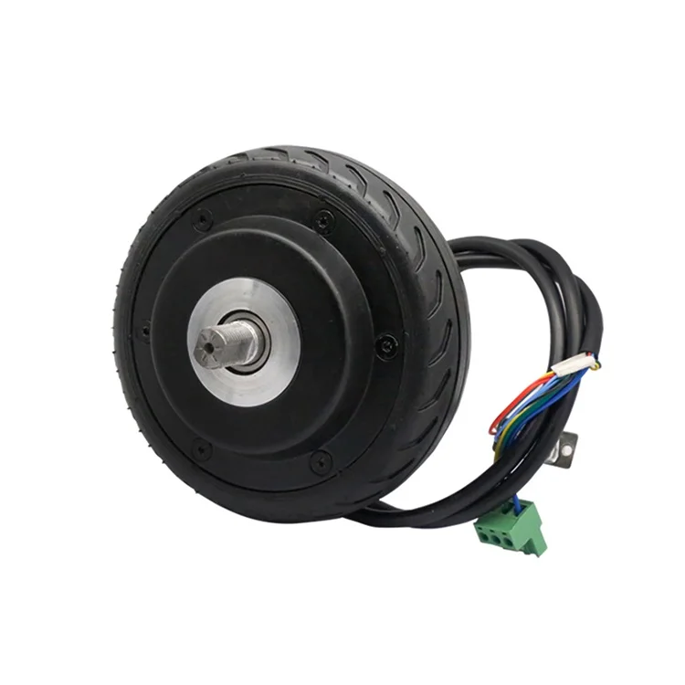 ZLTECH AGV 5.0 inch 3.2N.m 24V 60kg load 150W 400RPM brushless dc electric inwheel hub servo motor for wheeled medical robot