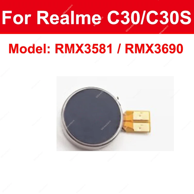 Motor Vibrator For Realme C11 C15 C20 C21 C21Y C25 C25Y C25S C30 C31 C33 C35 C67 Motor Vibration Flex Cable Replacement Parts