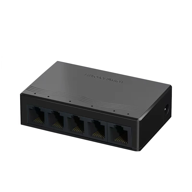 HTOC 5-port 8-port 100Mbps Ethernet Switch Network Monitoring Hub Router Distributor Plug and Play