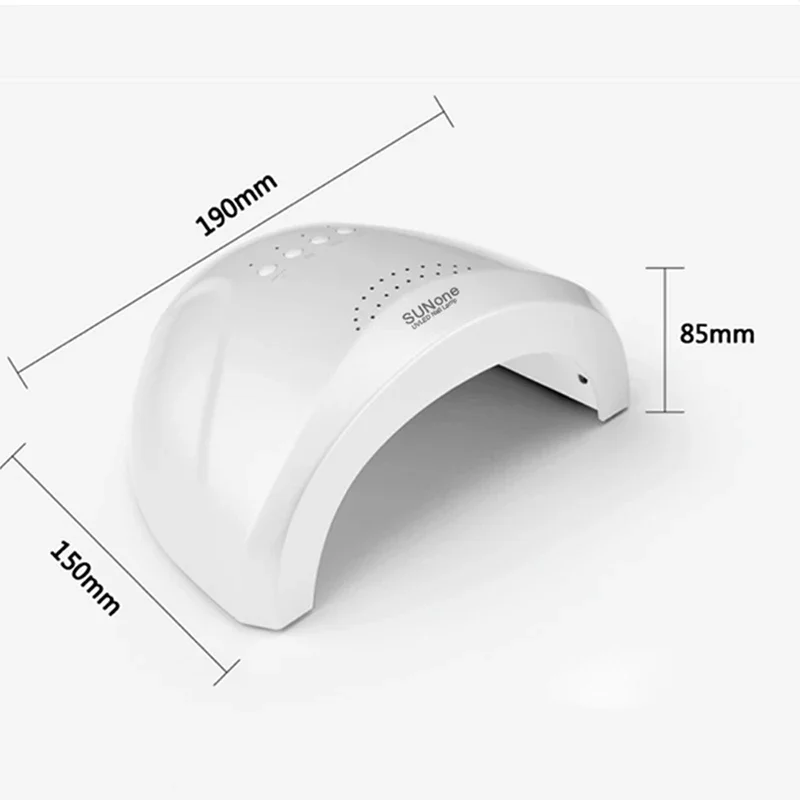 AC85-265V 48W Nageldroger UV-lamp voor UV-geldrogen met voedingsadapter Timing Infraroodsensorschakelaar Kenmerken manicure