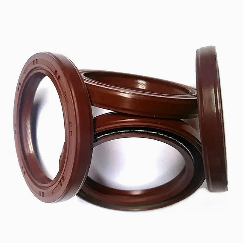 2Pcs FKM Rubber TC Skeleton Double Lip Oil Seal Gasket ID 25mm 26mm 27mm 28mm 29mm OD 32 - 72mm Height 4 - 12mm
